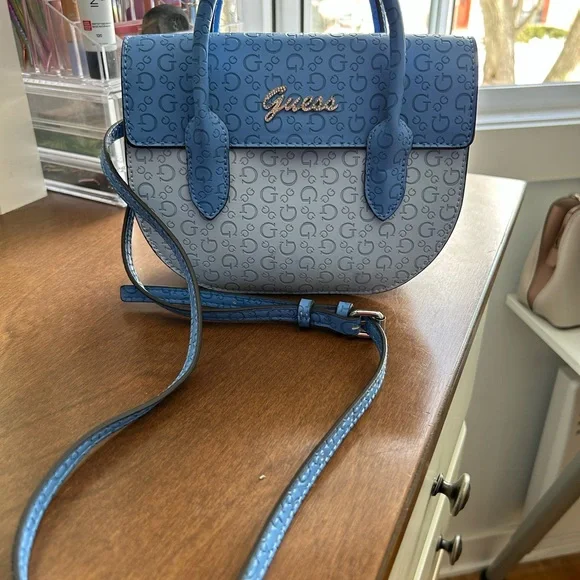 Blue Guess Bag - Picture 2 of 3